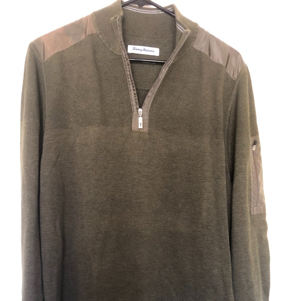 Tommy Bahama Islandzone 1/4 Zip Med NWOT